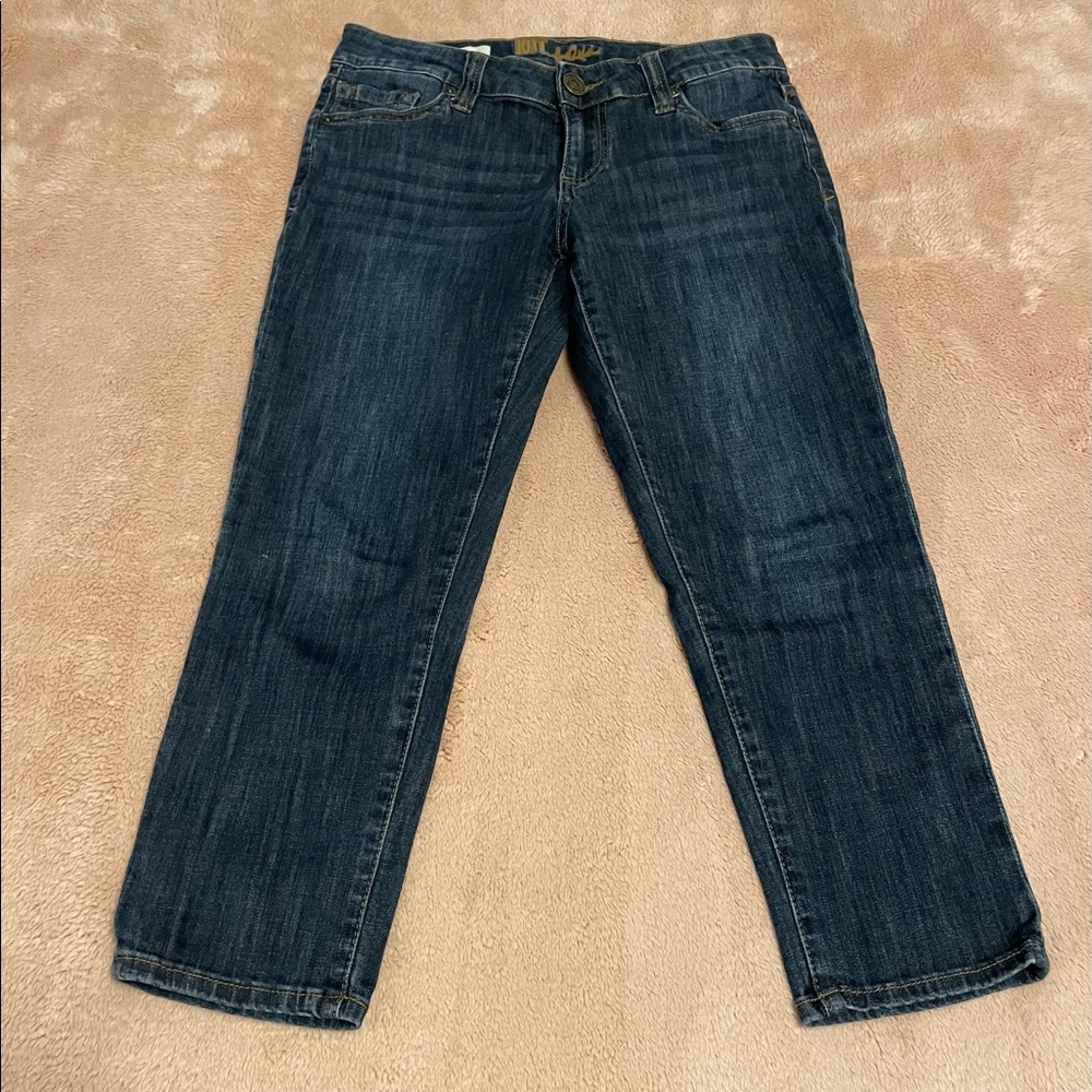 KUT from the Kloth Bardot Skinny Boyfriend Cropped Jeans
